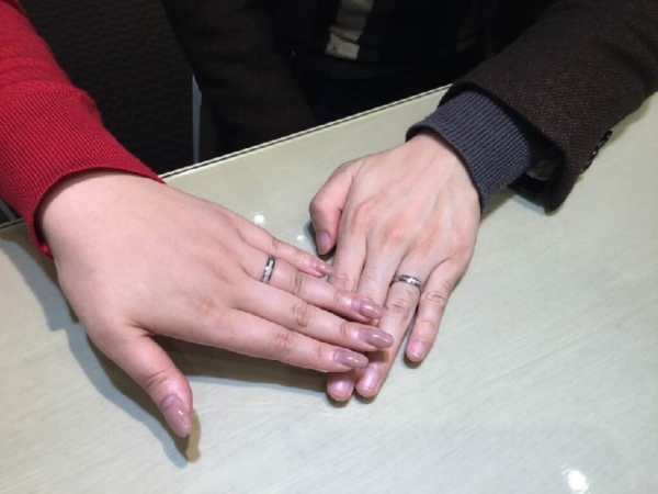 大阪市北区｜FISCHERの結婚指輪をご成約いただきました
