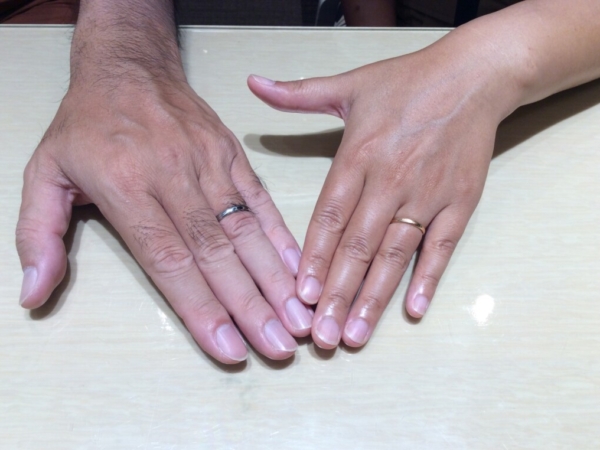 大阪府東大阪市｜ドイツリングFISCHER（フィッシャー）の結婚指輪をご成約いただきました。