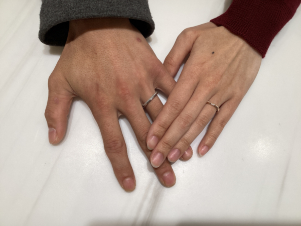 【大阪府泉南市】Disney Tangled-RAPUNZEL(ラプンツェル)の結婚指輪をご成約いただきました。