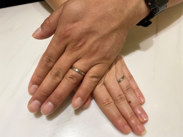 兵庫県神戸市　FISCHERとPilot Bridalの結婚指輪をご成約頂きました