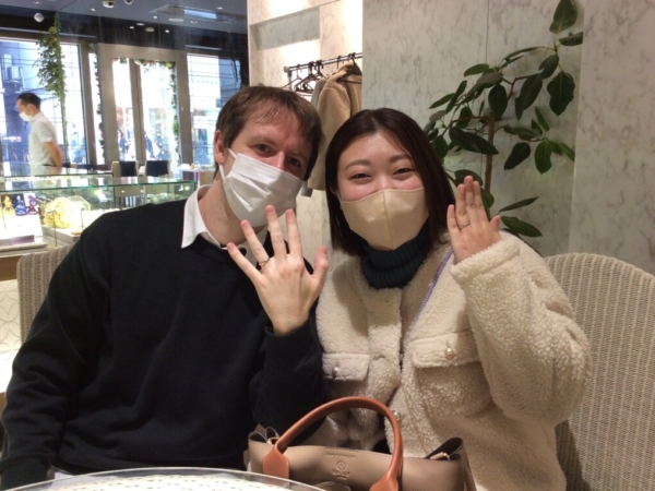大阪市平野区｜ディズニー 美女と野獣(Beauty AND THE BEAST)の結婚指輪をペアでご成約いただきました