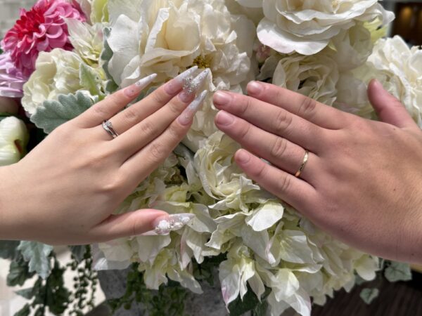 兵庫県姫路市からご来店「IDEAL Plus fort」の結婚指輪