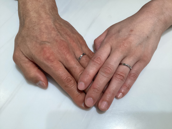 和歌山県紀美野町・紀の川市 Disney Cinderella(ディズニーシンデレラ)の結婚指輪をご成約いただきました。