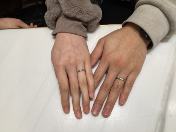 和歌山県和歌山市 FISCHER(フィッシャー)の結婚指輪をご成約いただきました。