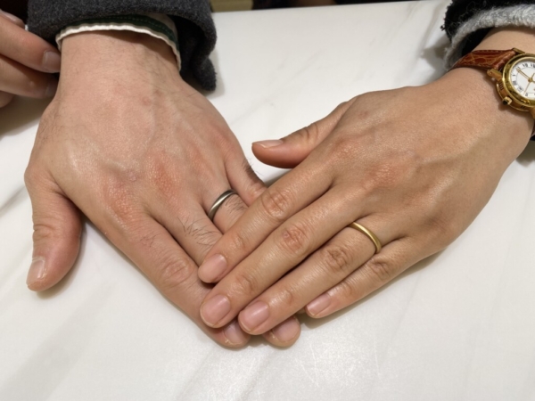 兵庫県明石市　FISCHER の結婚指輪をご成約頂きました
