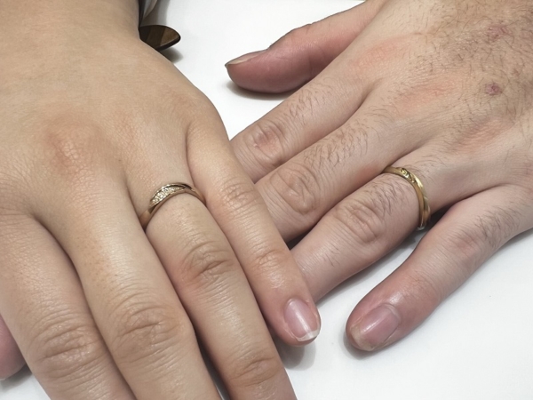 京都市伏見区｜LAPAGE（ラパージュ）×gardenの結婚指輪を