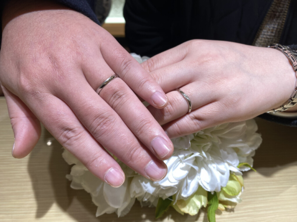 兵庫県姫路市｜「SomthingBlue」の結婚指輪をご成約頂きました