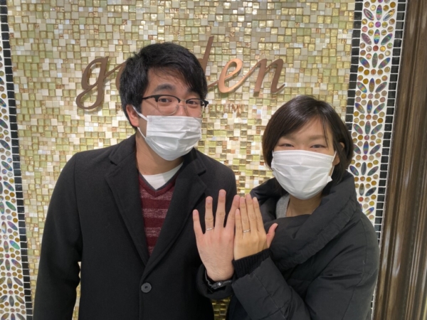 沖縄県石垣市　MINSAH RINGの結婚指輪をご成約頂きました