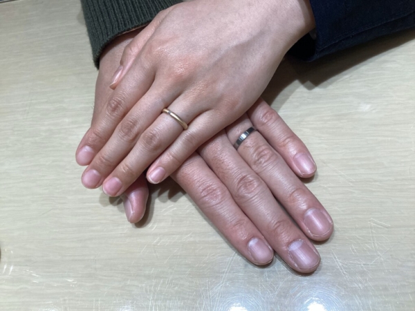 【兵庫県・尾崎市】FISCHERの結婚指輪をペアでご成約いただきました。