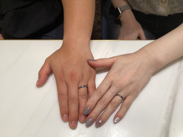 和歌山市よりご来店 TITANIO（ティタニオ）の結婚指輪をご成約