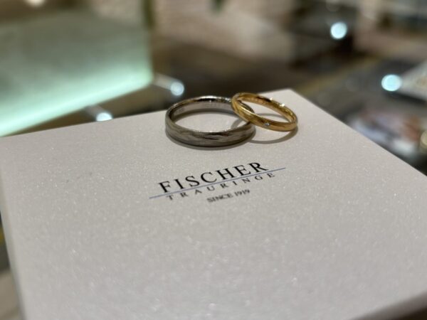 兵庫県姫路市からご来店「FISCHER」の結婚指輪をご成約いただき