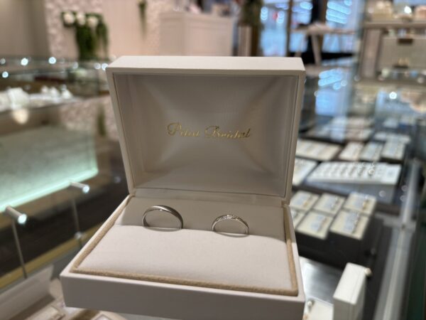 兵庫県揖保郡太子町からご来店「FISCHER・Pilot Bridal」の結婚指輪をご成約
