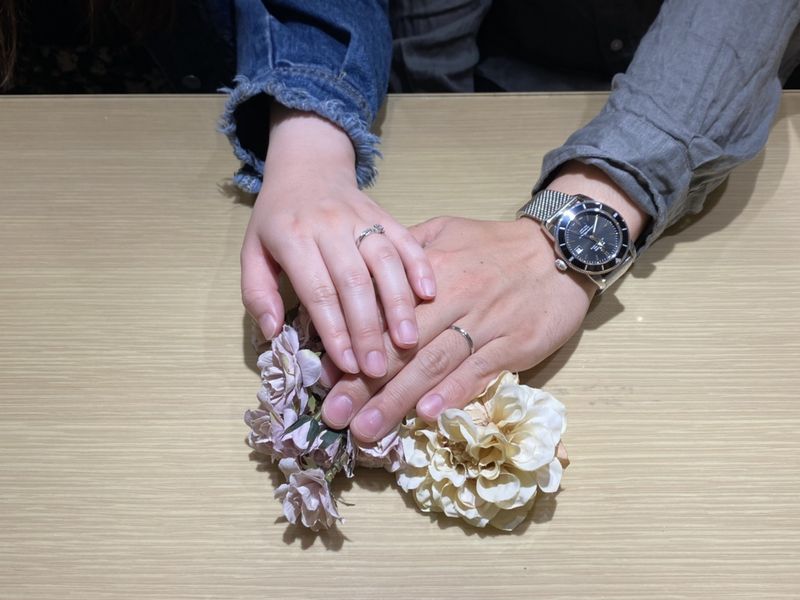 姫路市でロゼットエスピーの結婚指輪をお選びいただいた方の口コミ