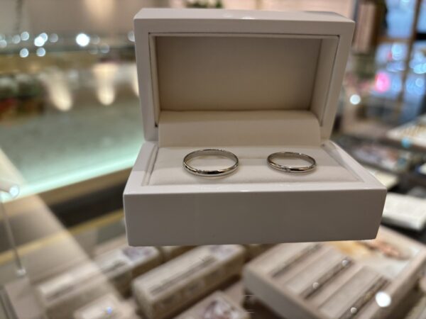 兵庫県高砂市からご来店「LA TERRE」の結婚指輪をご成約頂きま