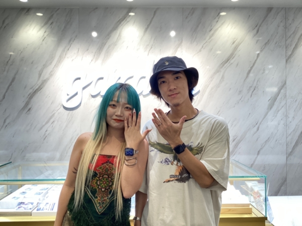 和歌山県田辺市　FISCHER（フィッシャー）の結婚指輪をご成約い