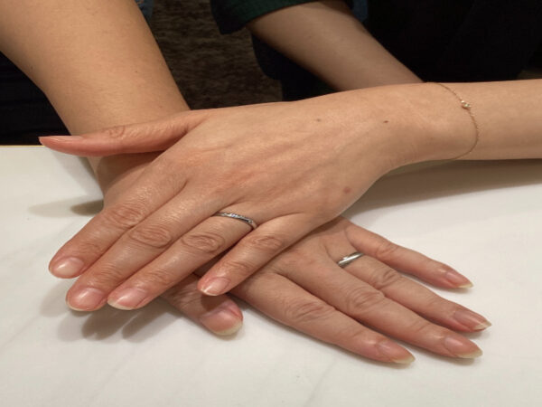 西牟婁郡白浜町からご来店「FISCHER」の結婚指輪をご成約頂きま