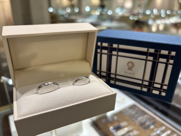 兵庫県姫路市よりご来店「RosettE/SP」の結婚指輪をご成約頂
