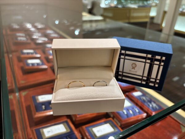 兵庫県姫路市よりご来店「RosettE Days」の結婚指輪をご成