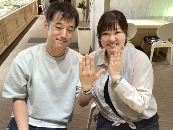 【大阪府・堺市】RosettEの婚約指輪とPromise Ring