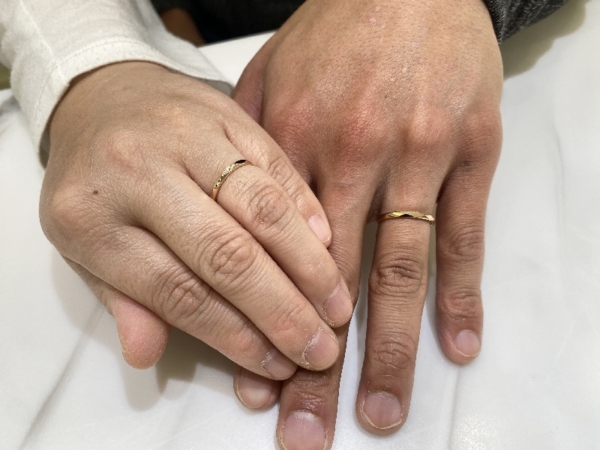 兵庫県神戸市　ジョワイユの結婚指輪をご成約頂きました
