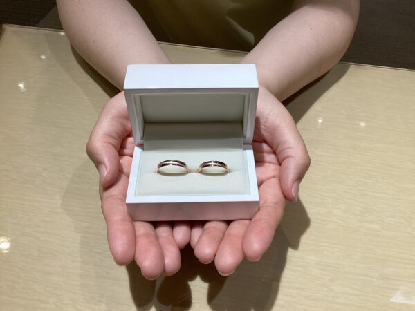 【大阪市・住吉区】Piloto（プリート）の結婚指輪をペアでご成約