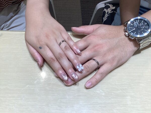 【京都府・綾部市】FISCHER（フィッシャー）の結婚指輪をペアで