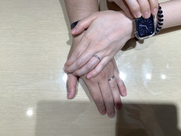 【愛知県・新居浜市】Pilot Bridalの結婚指輪をペアでご成