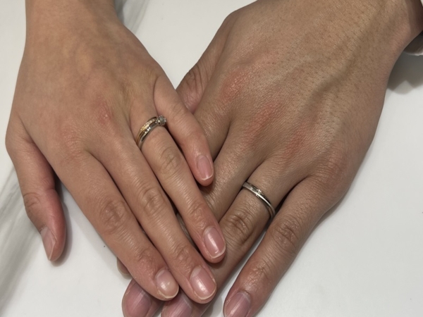 滋賀県高島市・兵庫県尼崎市｜スイス鍛造ブランド「MEISTER（マイスター）」の結婚指輪をご成約頂きました
