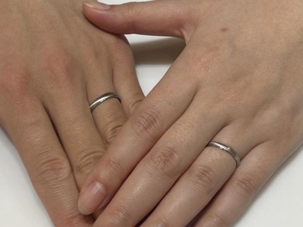 京都市南区｜ドイツ鍛造ブランドFISCHERの結婚指輪をご成約いた