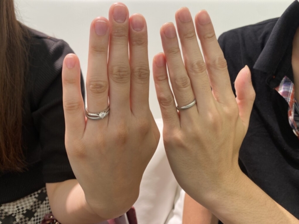 大阪府豊中市　FISCHERの結婚指輪をご成約頂きました