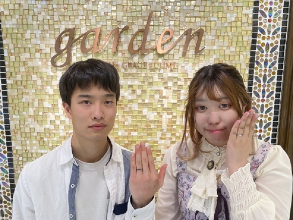 兵庫県加東市「FISCHER」の結婚指輪をご成約頂きました。