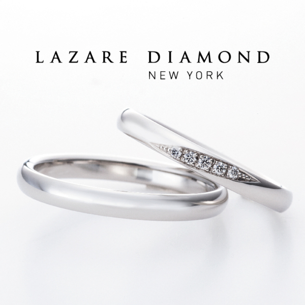 姫路でデザインが人気の結婚指輪ラザールダイヤモンドんのメテオ