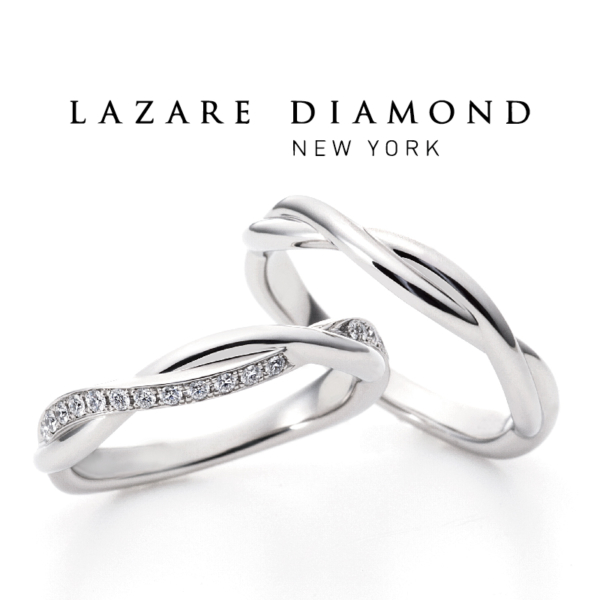 明石で人気の結婚指輪LAZARE DIAMONDスイートアイビー