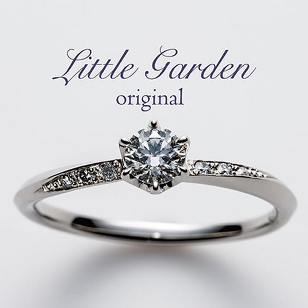 姫路プロポーズ婚約指輪Littlegardenガーベラ