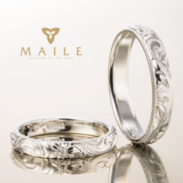 マイレ指輪・MAILE｜ハワイアンジュエリーの婚約指輪・結婚指輪 