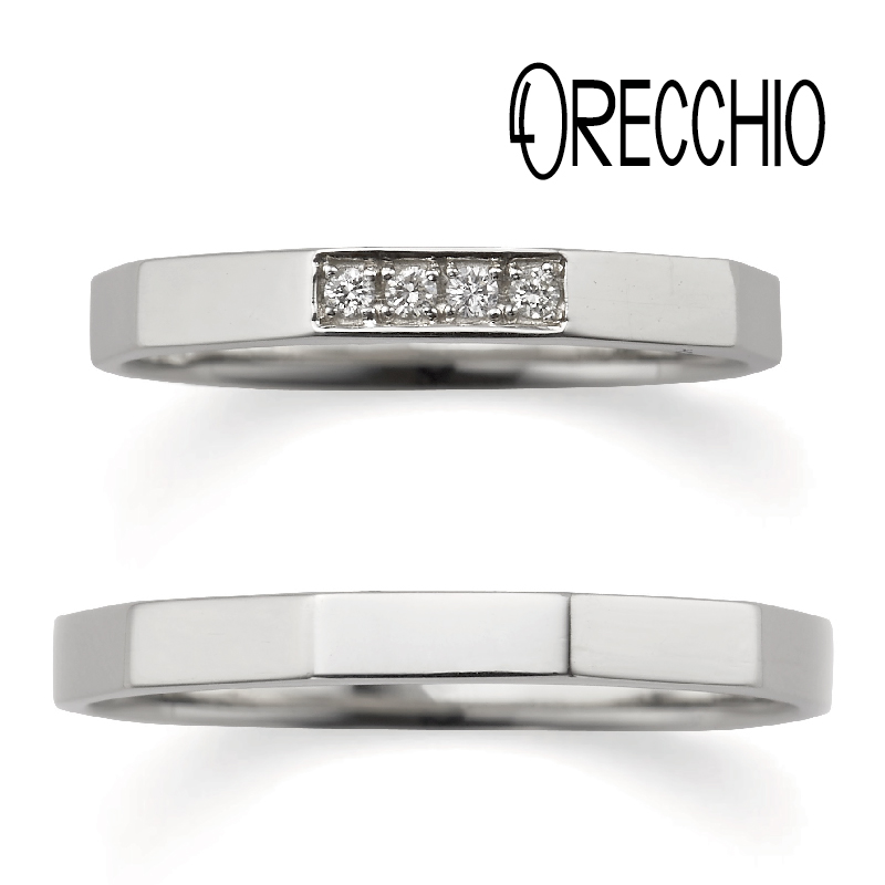 神戸で人気のオレッキオの結婚指輪サファリコレクション