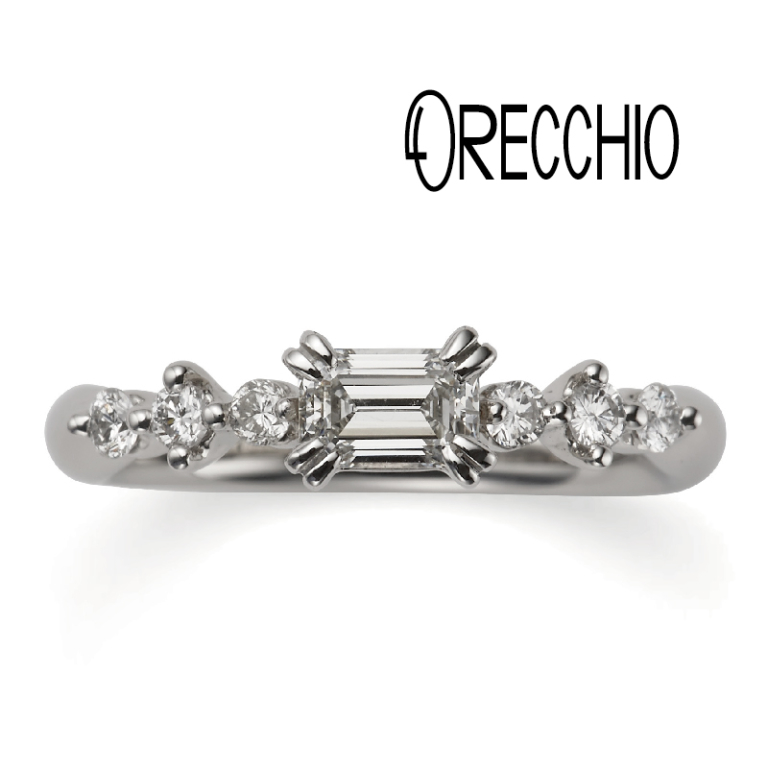 ORECCHIO リング SP3197 Pt 6.5号 0.30ct SP3262（ピピコレクション 