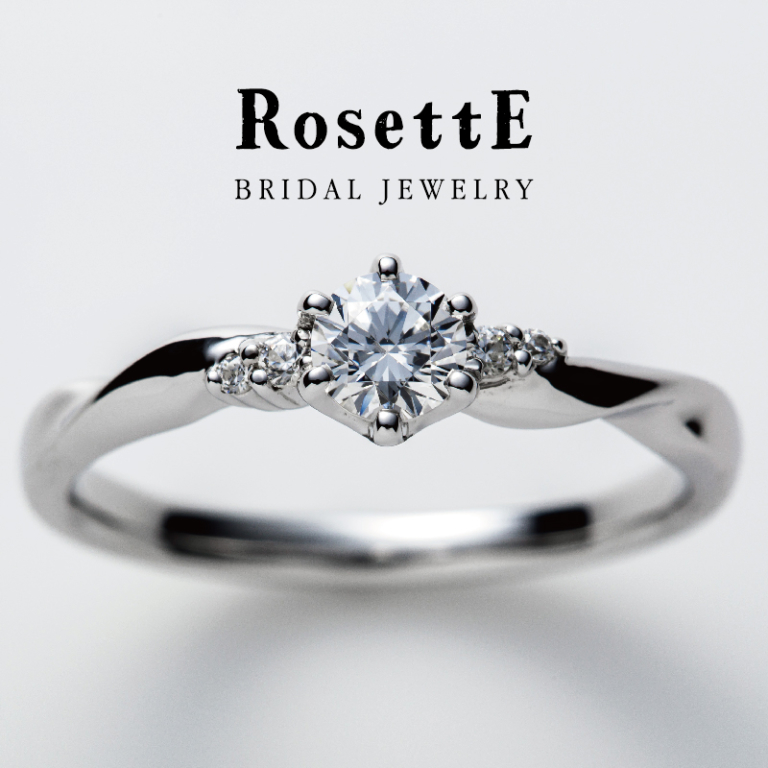 和歌山でおすすめRosettEの婚約指輪（プロポーズリング）デザインつるバラ～VINE ROSES～
