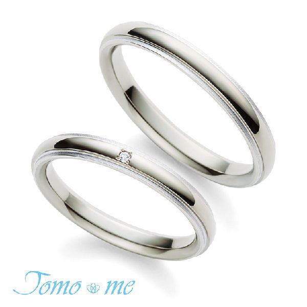 姫路市アレルギーフリー結婚指輪人気「Tomomi」