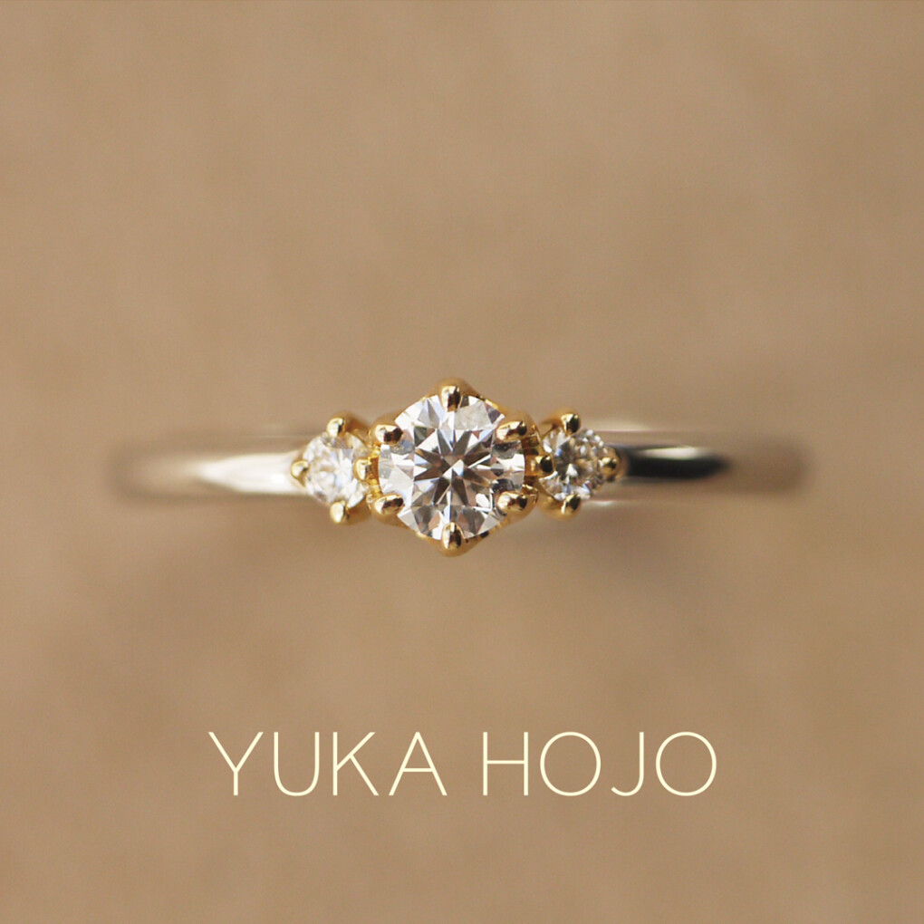 和歌山大人気YUKA HOJO婚約指輪2
