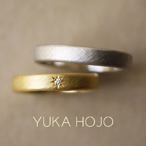 神戸三ノ宮でカジュアルな結婚指輪をお探しの方におすすめなYUKAHOJOのWeave