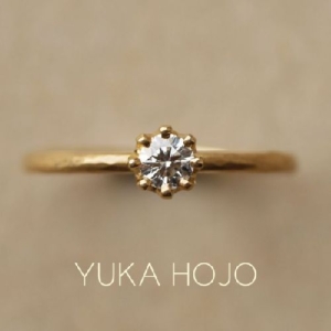 心斎橋・なんばでゴールドの婚約指輪YUKAHOJO