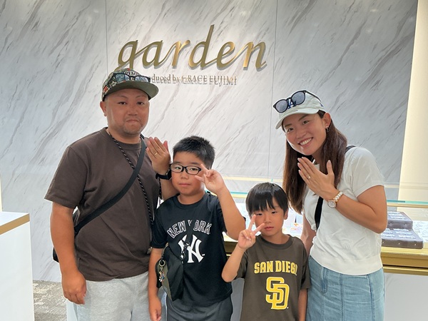 【大阪府・松原市】FISCHERの結婚指輪をペアでご成約いただきま