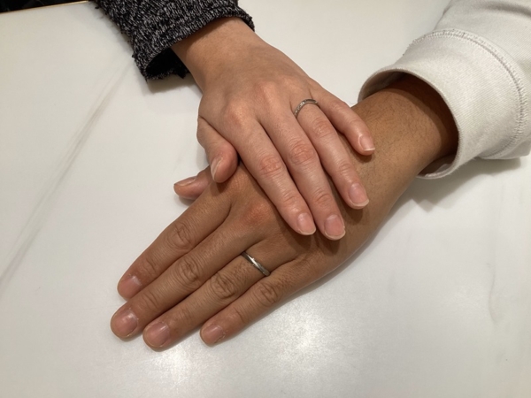 【和歌山県有田郡湯浅町・有田市】　FISCHERとCANDLEの結婚指輪をご成約いただきました
