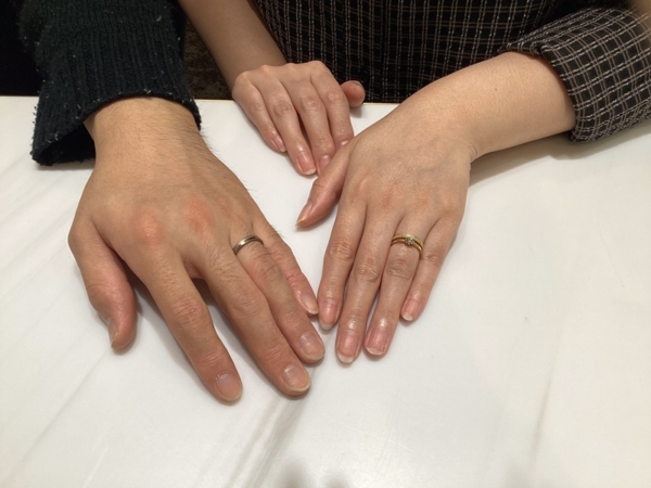 【和歌山県和歌山市】　YUKA HOJOの婚約指輪と結婚指輪をご成約いただきました