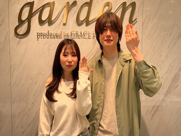【奈良県・北葛城郡】Pilot Bridalの結婚指輪をペアでご成