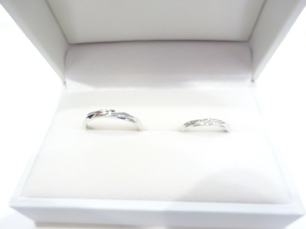 大阪府・泉南市｜デザインに豊富でリーズナブルなgardenオリジナル結婚指輪！お気に入りの結婚指輪が見つかりました♡