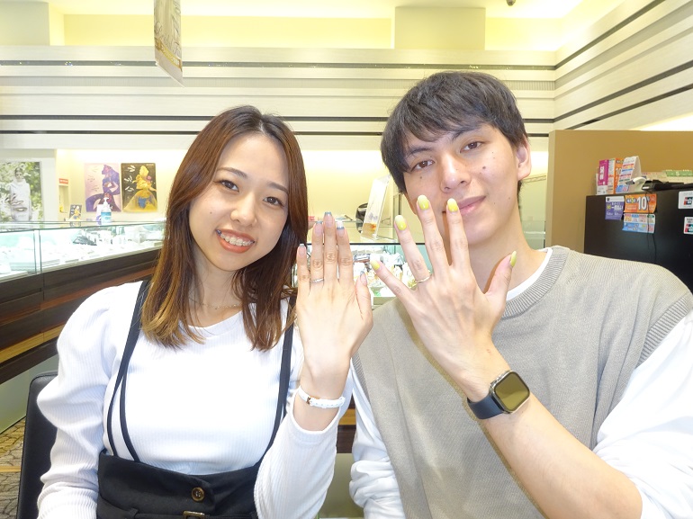 大阪府松原市 ブルーダイヤアレンジが決め手となった、ロゼットライフ