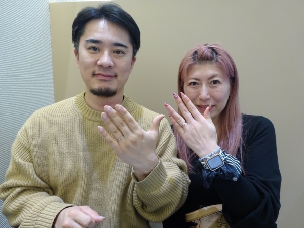 大阪府堺市 ブライダルパックを使い、オリジナルの婚約指輪とインセン