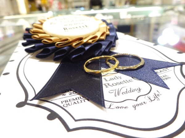 奈良県・五條市｜おしゃれで綺麗なデザインが魅力なロゼットの結婚指輪